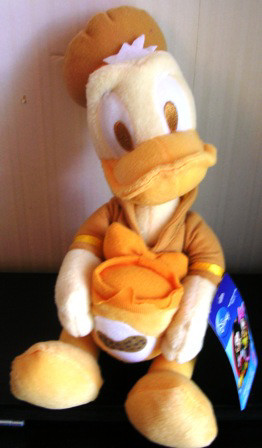 (image for) Disney Sega Donald Duck Plush Stuffed Flavor of the Month Yellow - Click Image to Close